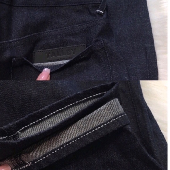 Talley NYC High Rise Slim, Ankle Jeans - Picture 5 of 8